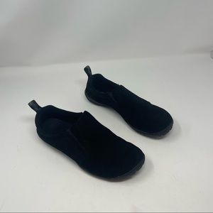 Black Merrell Performance Footwear Slip On Vibram Sole Walking Shoes Size 8